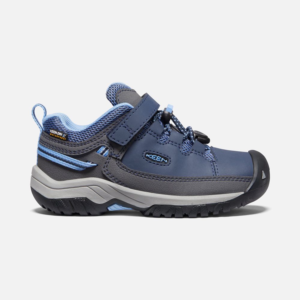 Keen Outdoor Ayakkabı Çocuk Mavi - Targhee Waterproof - Türkiye WHIU16703